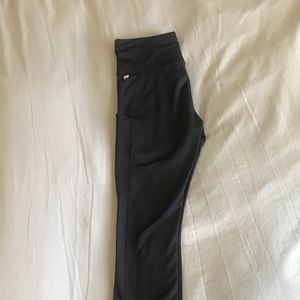 Fabletics High Waisted Black Fleecelined leggings